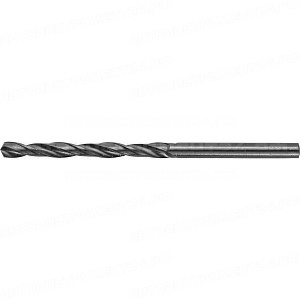 Сверло по металлу, быстрорежущая сталь, класс В, ЗУБР 4-29605-075-4, d=4,0 мм